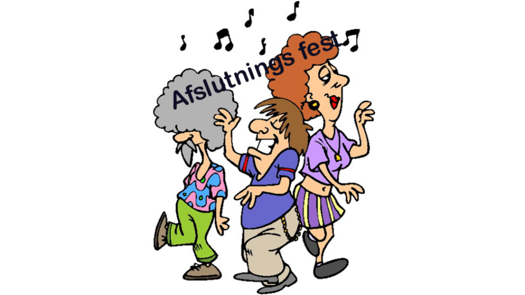 Afslutnings fest på DHS